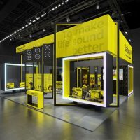 Jabra Exhibition Design exhibition stand booth booth design messestand Messe design